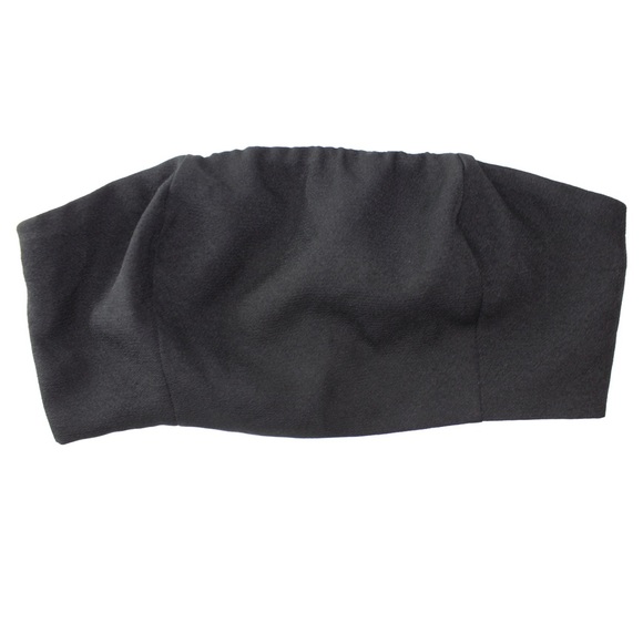 Showpo black cropped bandeau 2 - Picture 1 of 3